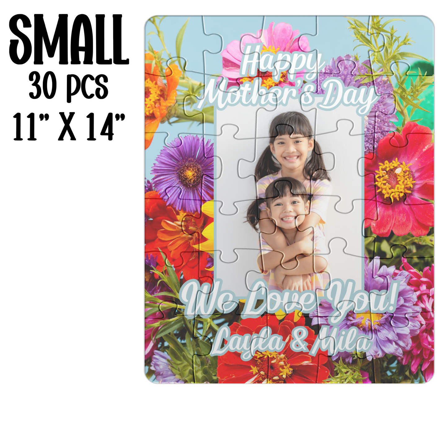 photo puzzle custom jigsaw puzzle gift for mothers day present from kids moms birthday gift unique present for her picture puzzle personalized puzzle for her surprise puzzle gift 500 piece puzzle large piece puzzles for kids with photo