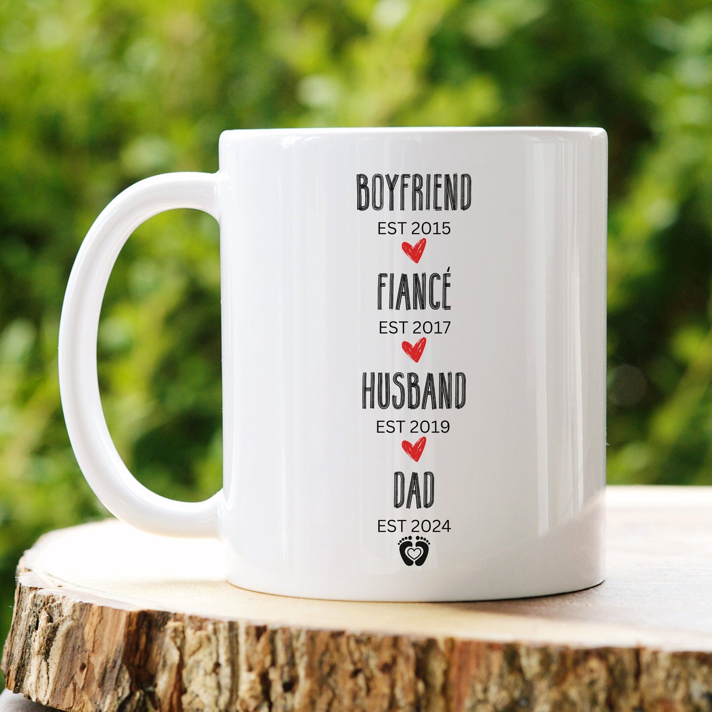 First Time Dad Mug Pregnancy Announcement Gift for Dad