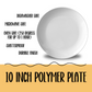 Family Celebration Plate with Family Name
