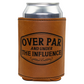 Golf Can Cooler Leatherette Funny Golf Gift Golfing Koozie
