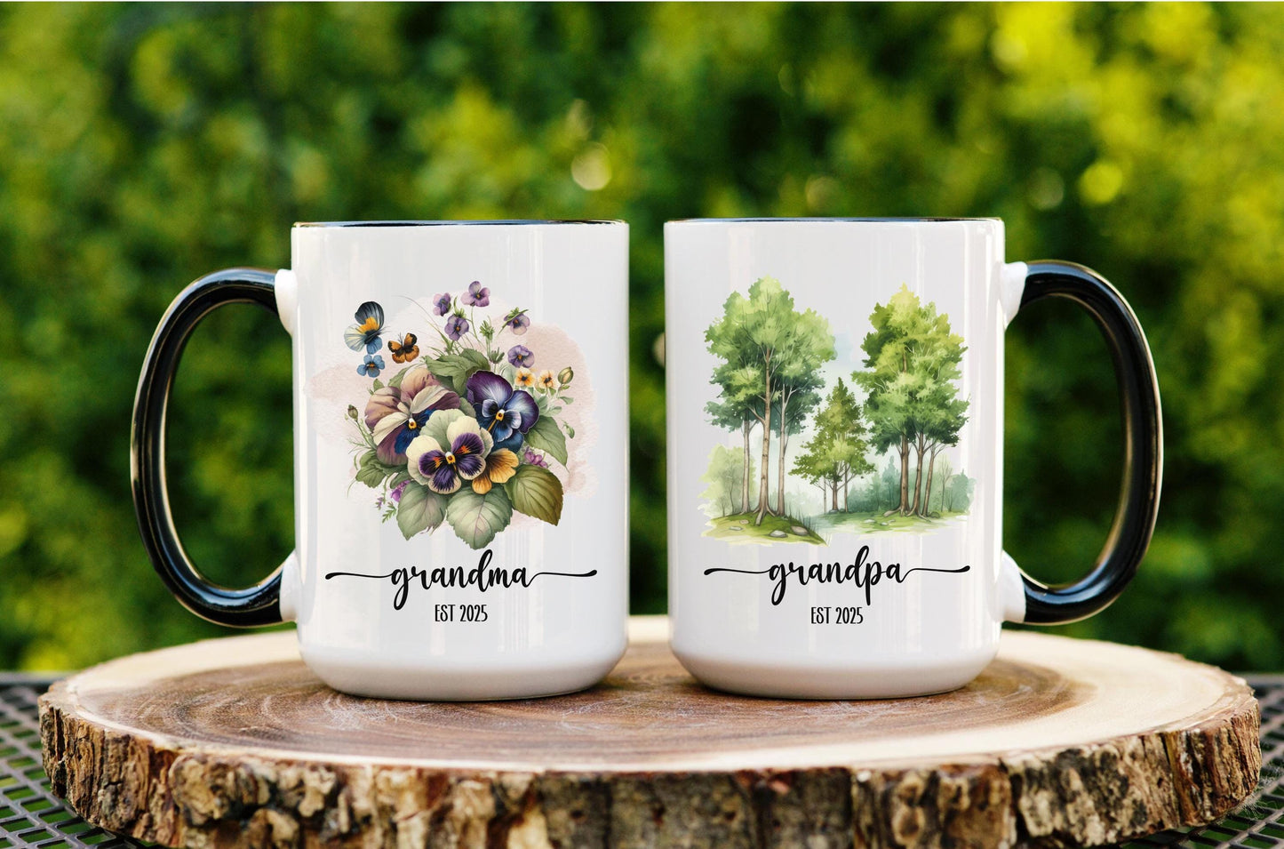 Grandparent Promotion Mug New Grandma or Grandpa Coffee Mug