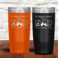 Dad Tumbler with Kids Names